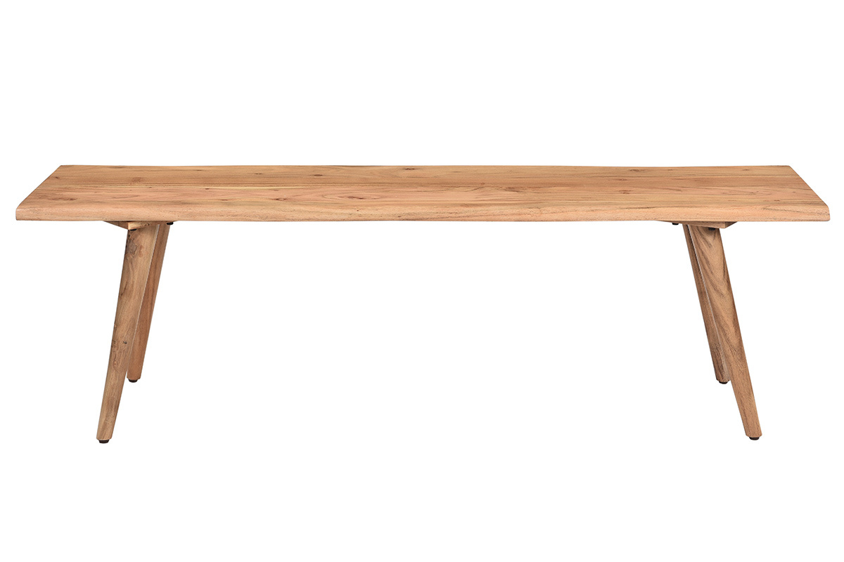 Banc en bois massif L145 cm SAVANA