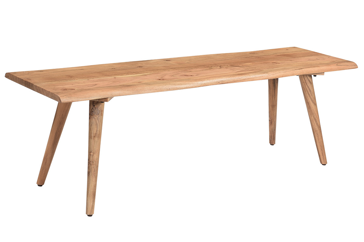 Banc en bois massif L145 cm SAVANA