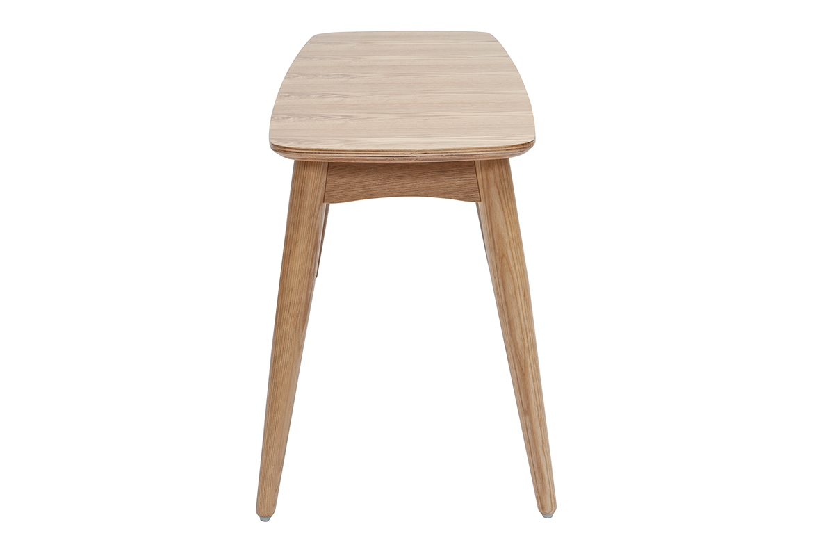 Banc scandinave bois clair L130 cm NORDECO