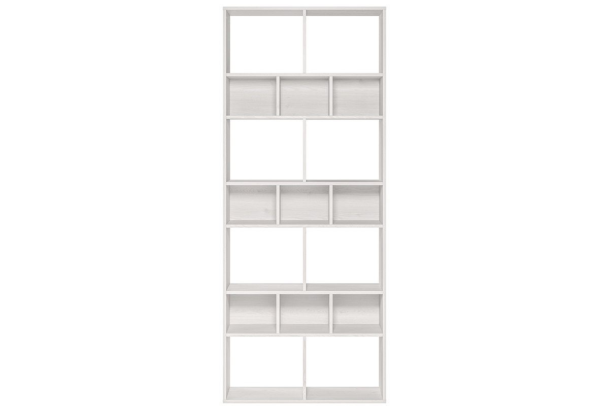 Bibliothque design blanche L83 cm DEAN