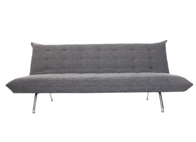 Canapé Convertible Design Gris Foncé Ove