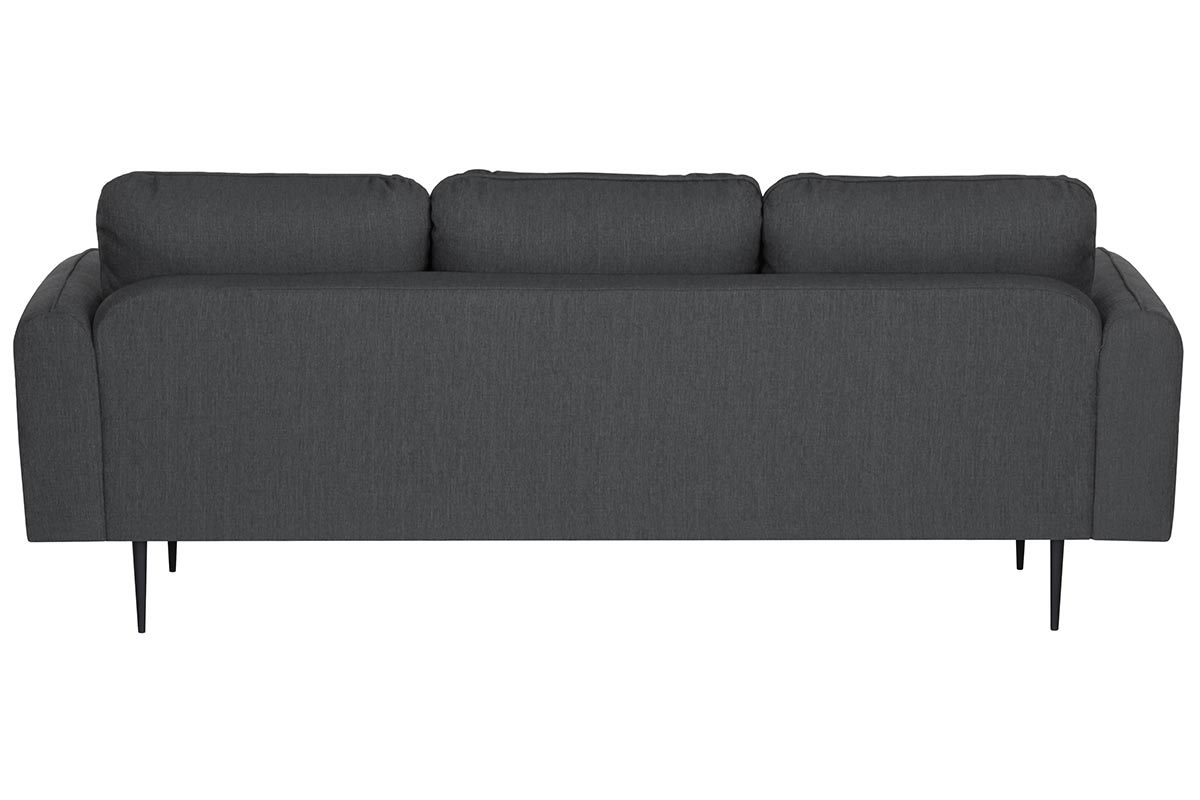 Canap design tissu gris fonc 3 places SIDI