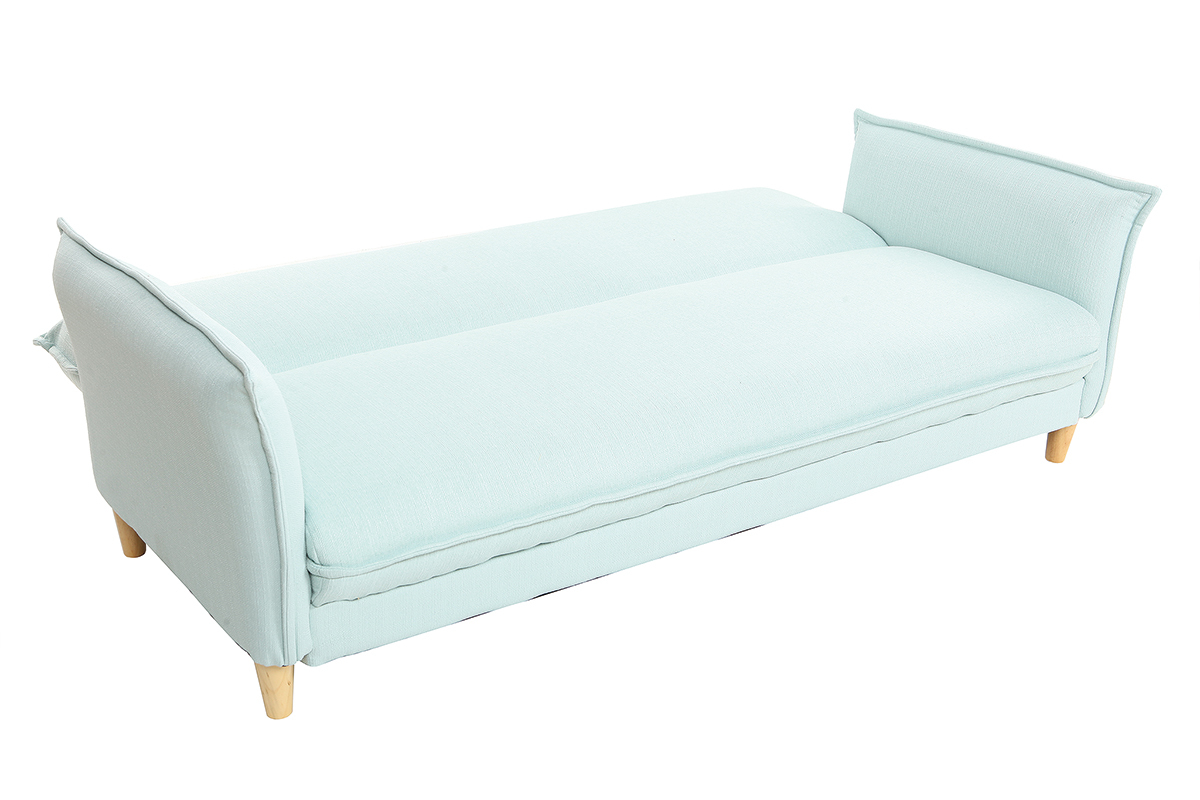 Canap scandinave convertible tissu menthe  l'eau WEEKEND