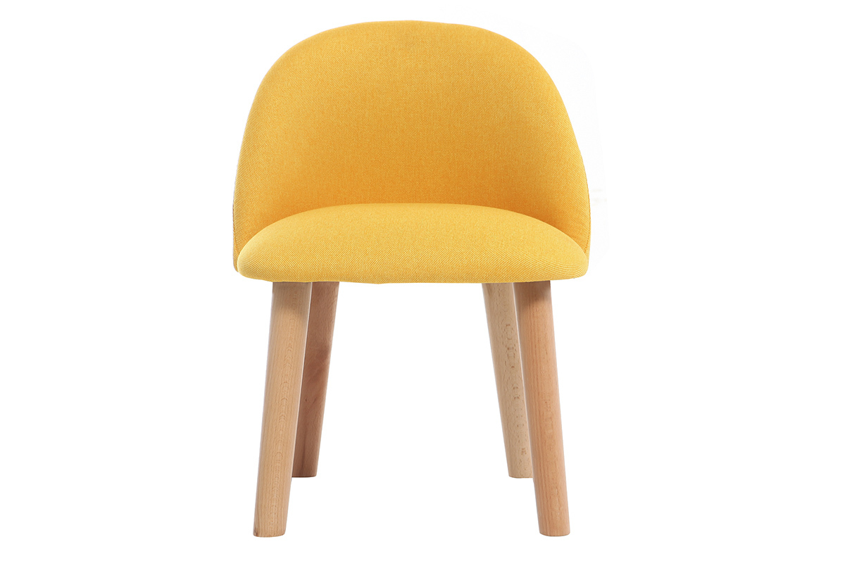 Chaise enfant design jaune BABY CELESTE