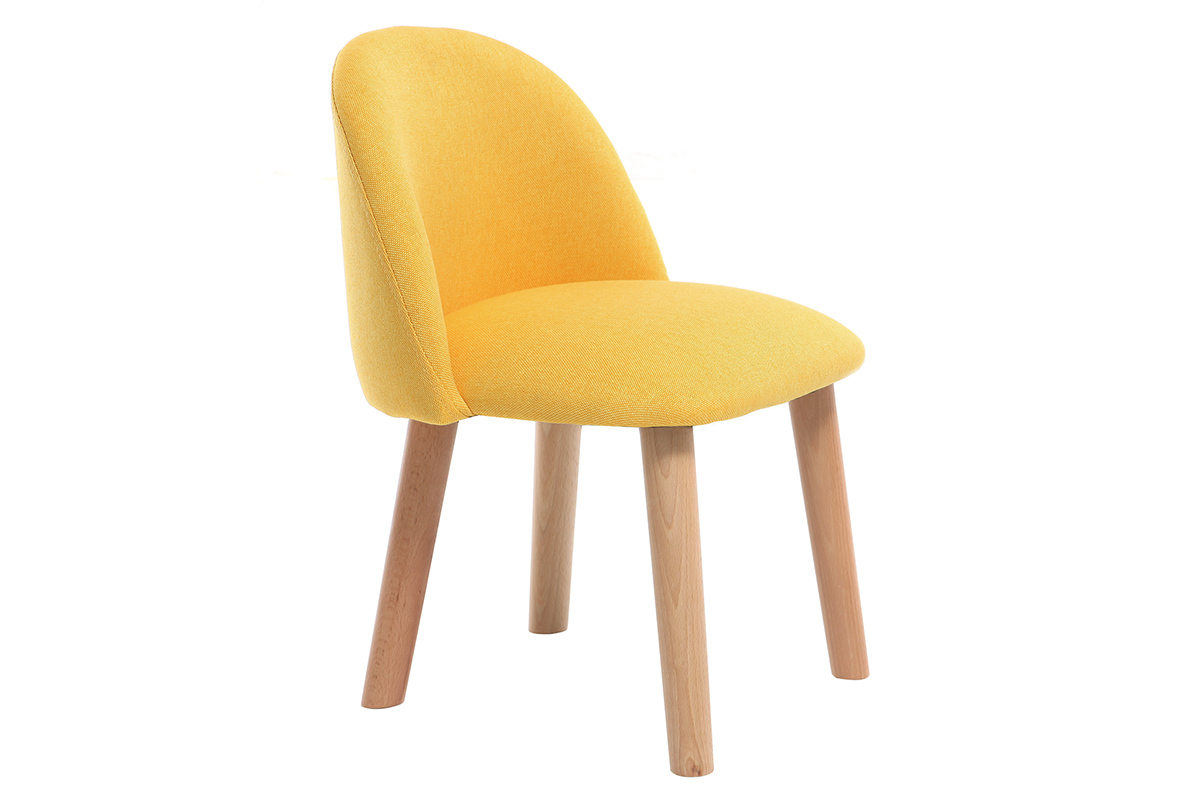 Chaise enfant design jaune BABY CELESTE