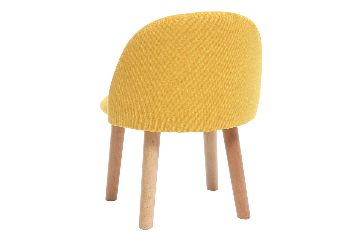 Chaise enfant design jaune BABY CELESTE