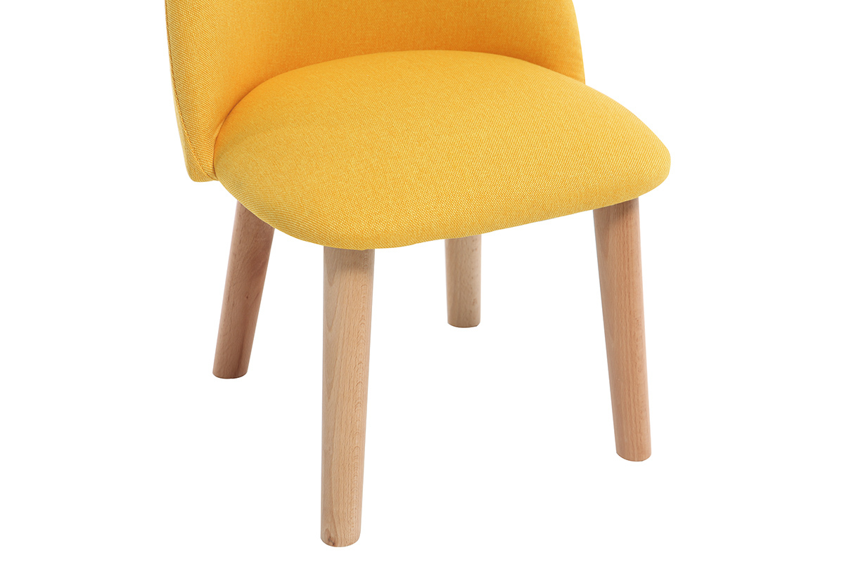 Chaise enfant design jaune BABY CELESTE