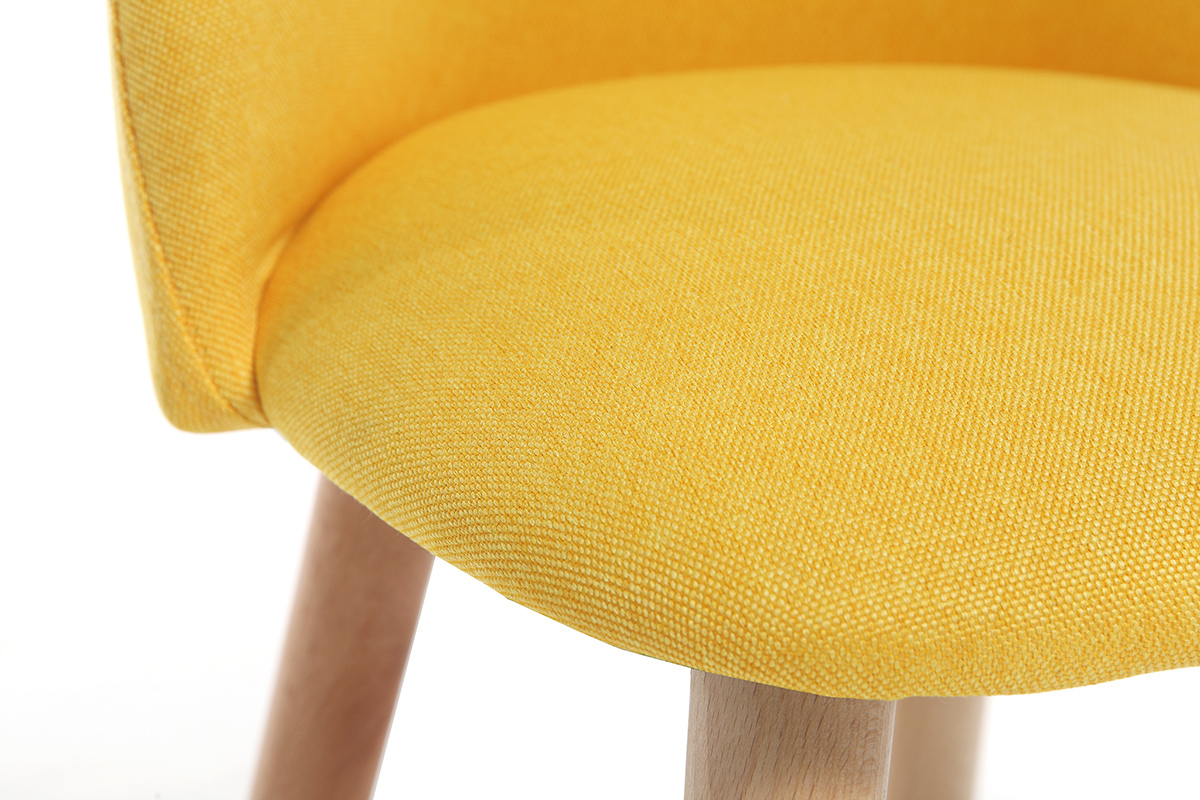 Chaise enfant design jaune BABY CELESTE