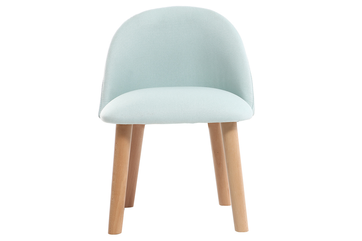 Chaise enfant design menthe  l'eau BABY CELESTE