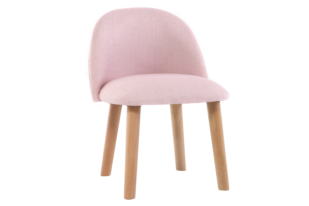 Chaise enfant design rose BABY CELESTE