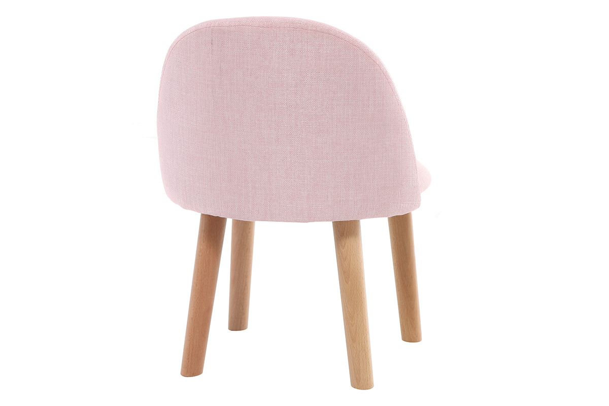 Chaise enfant design rose BABY CELESTE