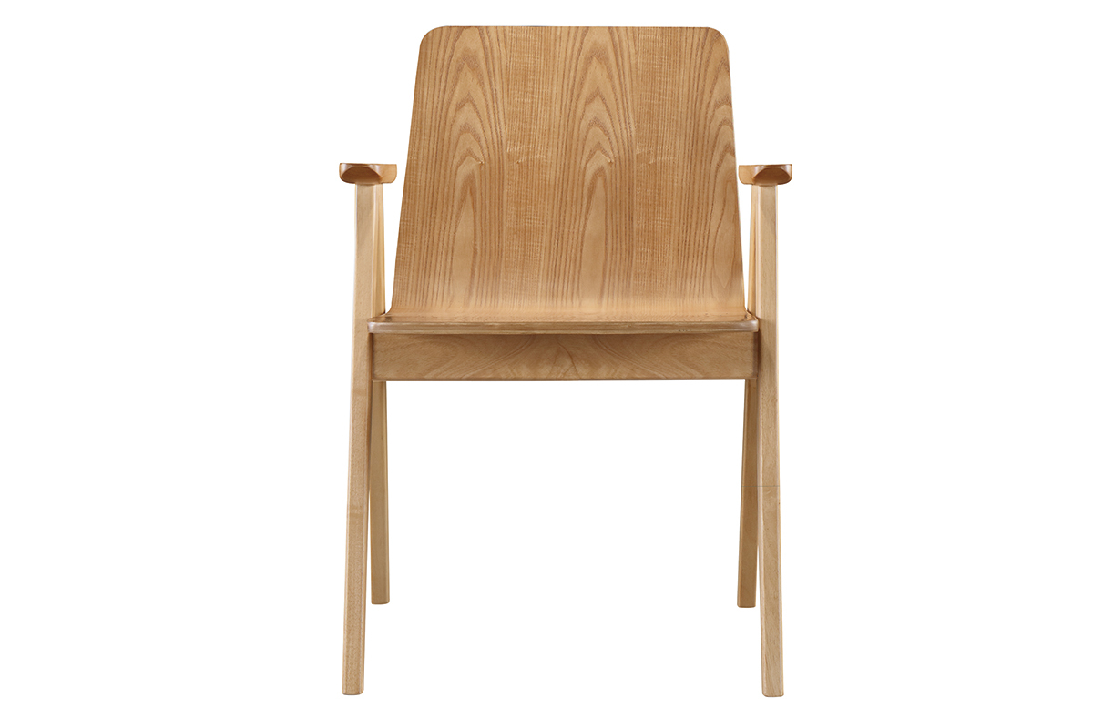 Chaises design scandinave chne (lot de 2) DANA