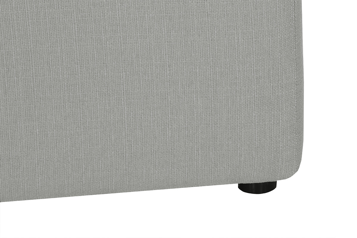 Chauffeuse design tissu gris MODULO