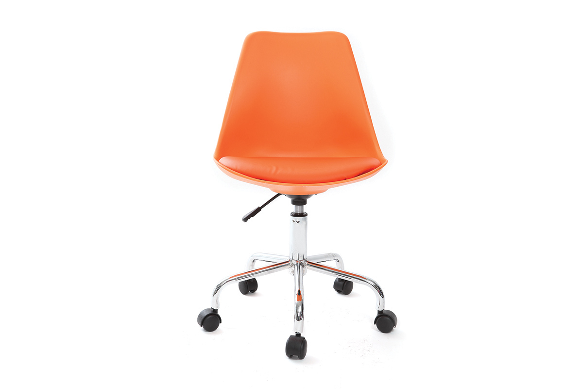 Fauteuil de bureau design orange NEW STEEVY V2