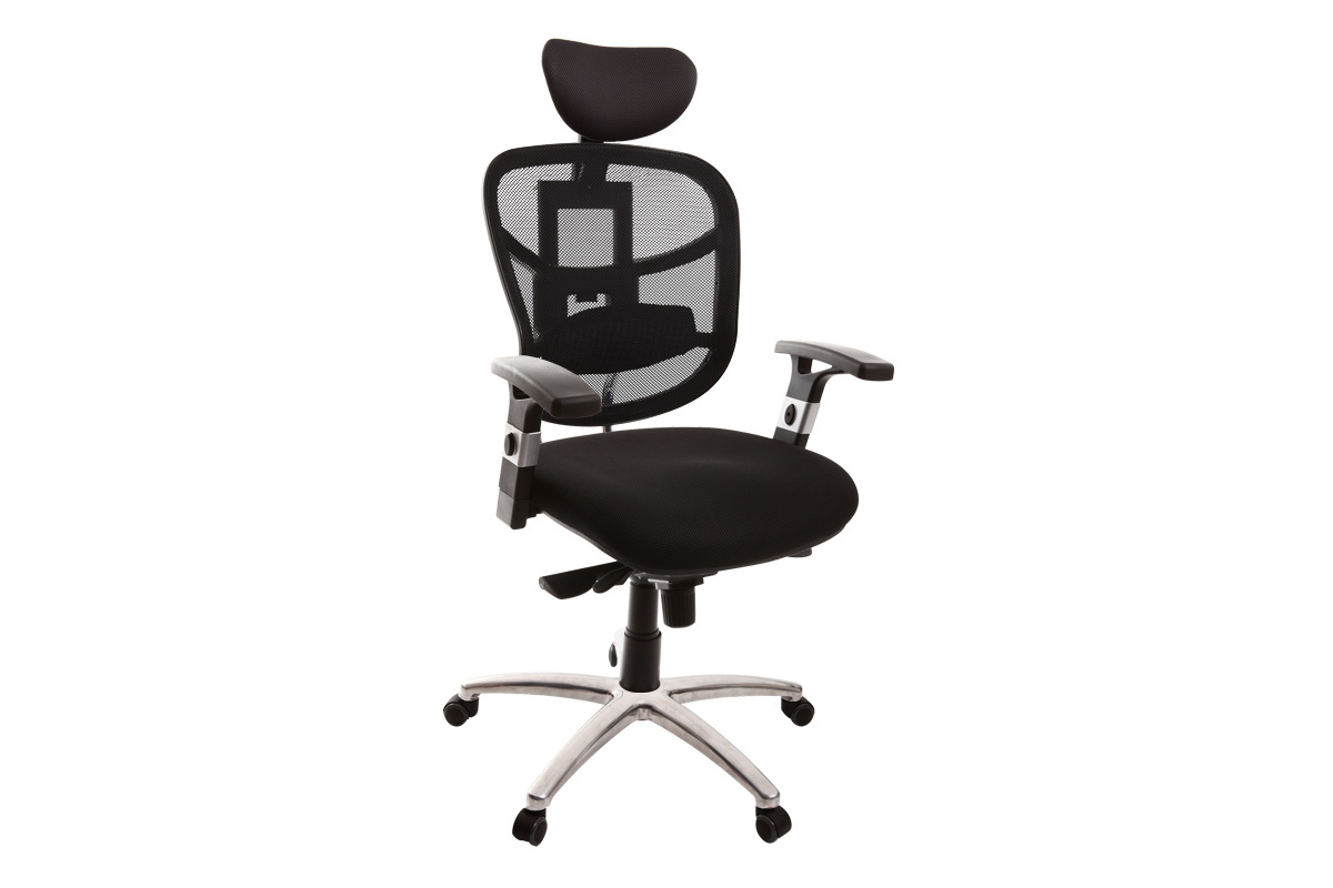 Fauteuil de bureau ergonomique avec appuie-tte noir UP TO YOU