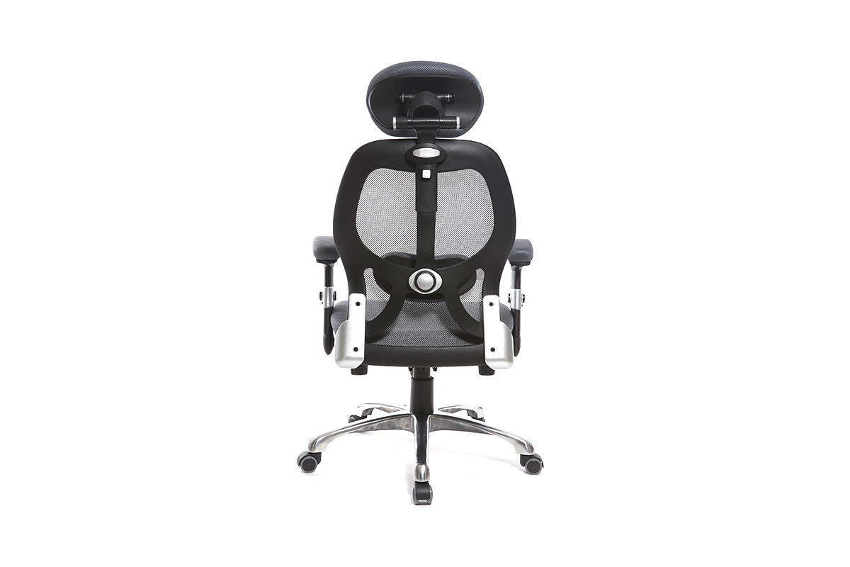 Fauteuil de bureau ergonomique gris ULTIMATE V2 plus