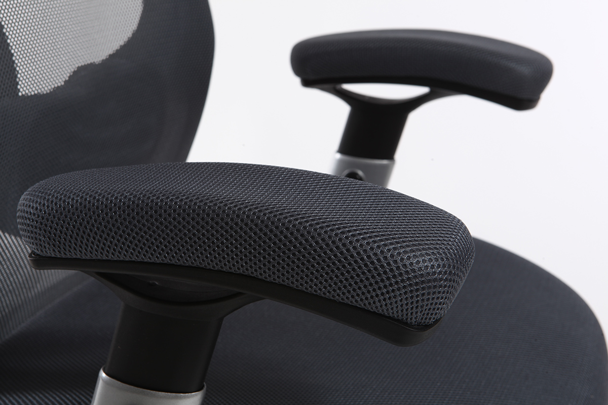 Fauteuil de bureau ergonomique gris ULTIMATE V2 plus