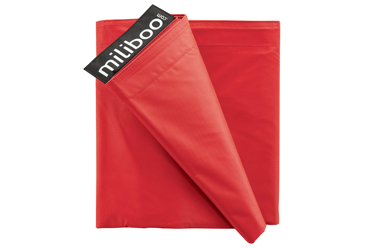 Housse de pouf gant rouge BIG MILIBAG