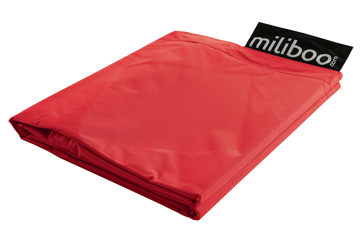 Housse de pouf gant rouge BIG MILIBAG