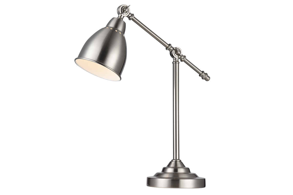 Lampe  poser design mtal nickel PROJECT