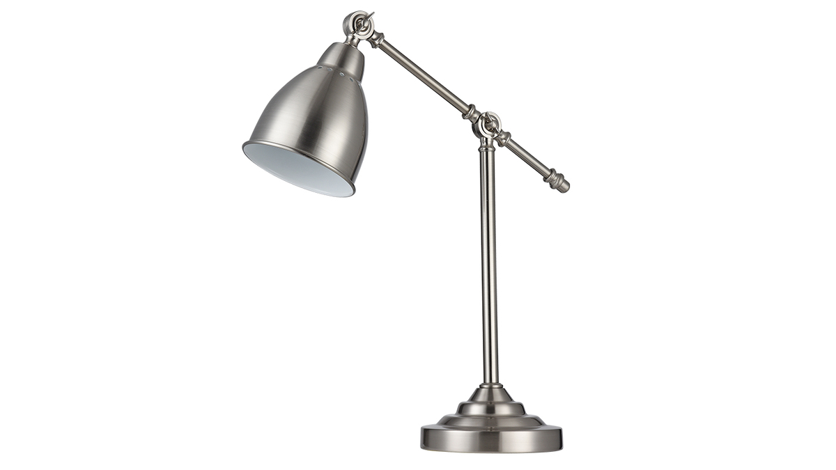 Lampe  poser design mtal nickel PROJECT