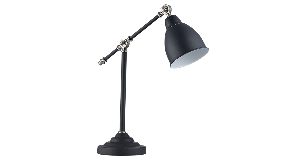 Lampe  poser design mtal noir PROJECT