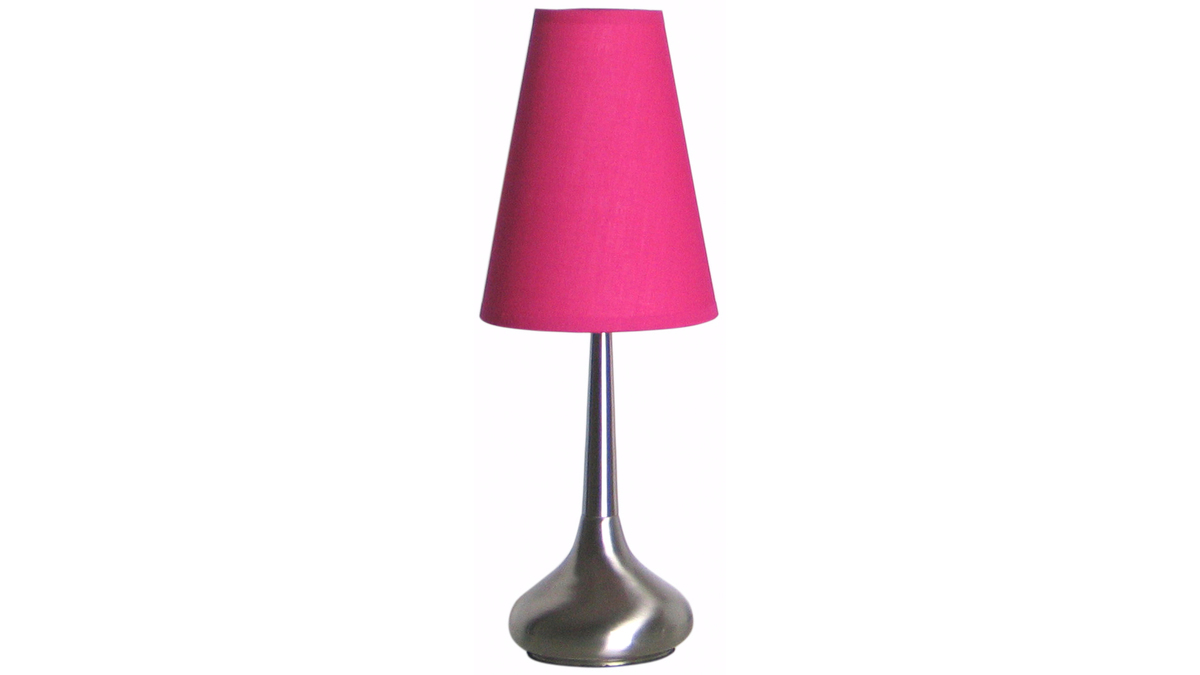 Lampe  poser moderne rose Lupo