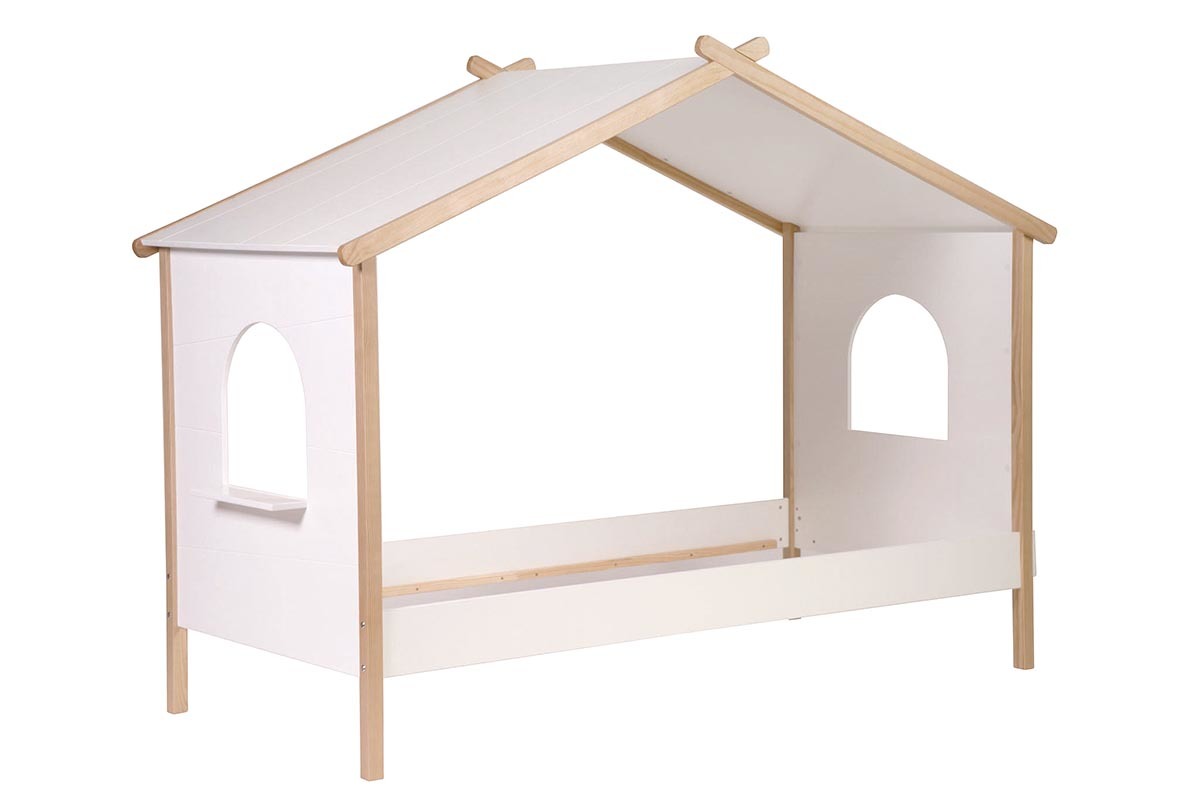 Lit cabane enfant design 90x190 BIRDY