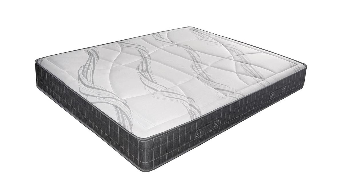 Matelas 140x200 avec accueil mousse  mmoire de forme 24 cm JIMY