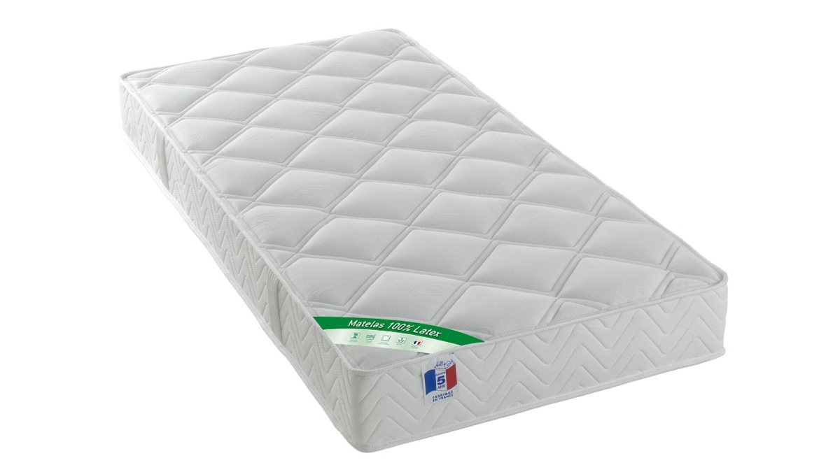 Matelas latex 90x190 confort LOA