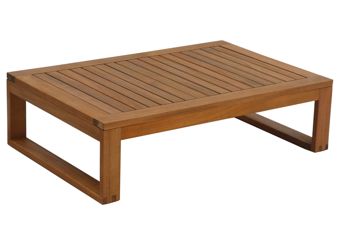 Salon de jardin d'angle 6-8 places en bois massif avec coussins dhoussables taupe SALSA