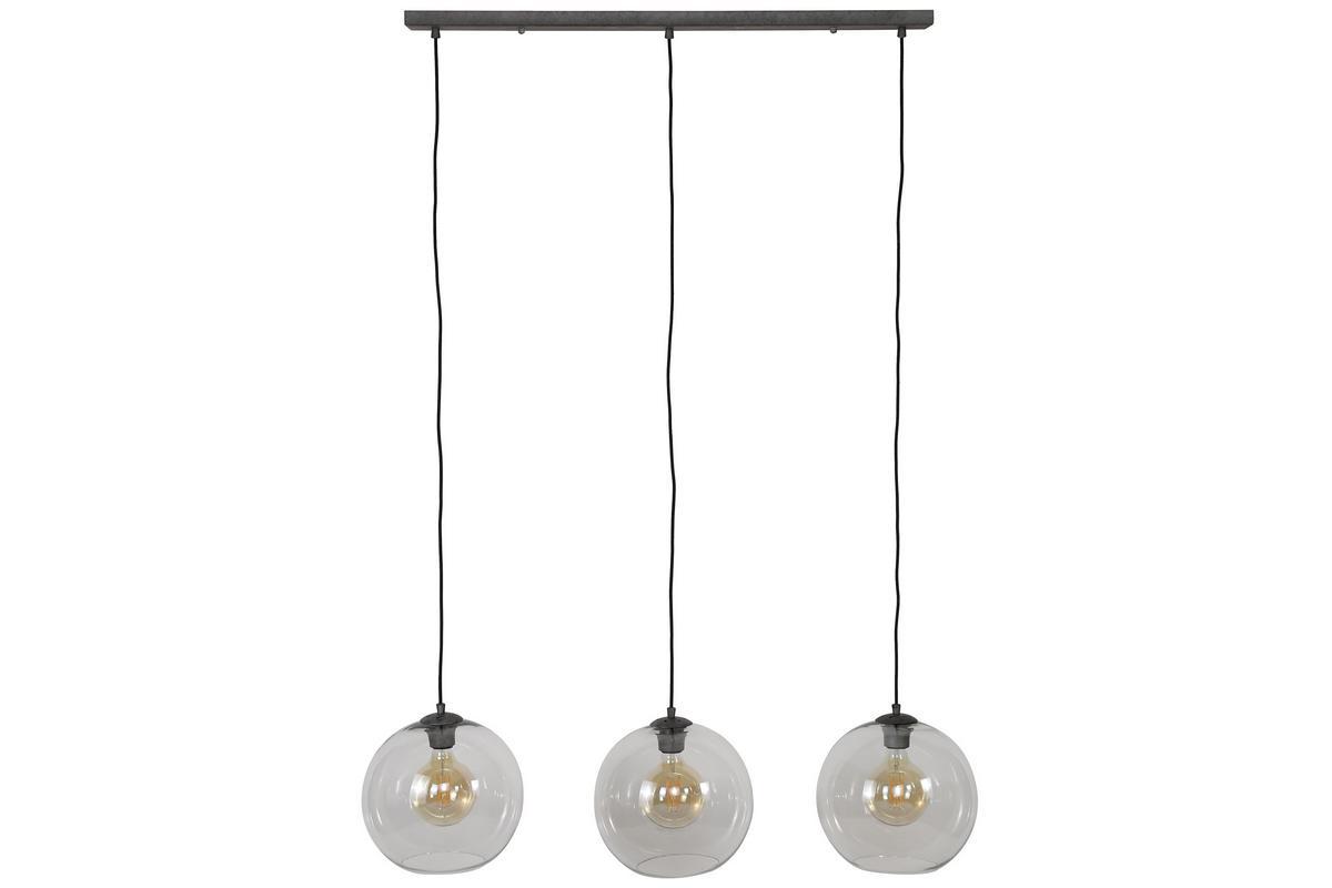 Suspension design en verre souffl et mtal vieilli COSMO