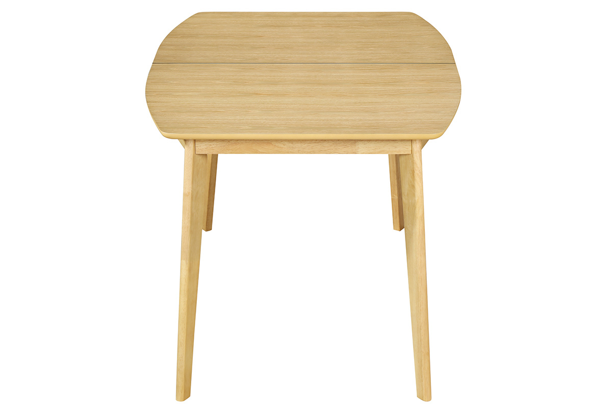 Table  manger extensible scandinave en bois clair L150-200 LEENA