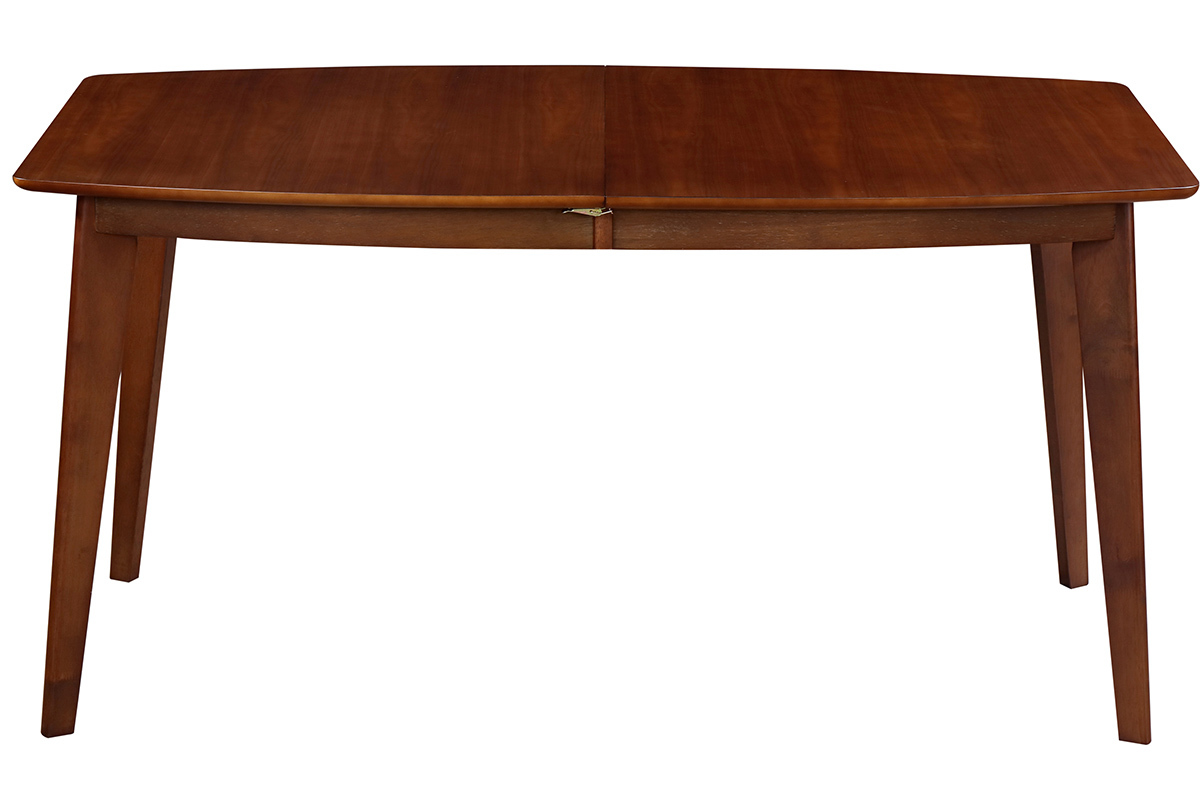 Table  manger extensible scandinave noyer L150-200 cm LEENA