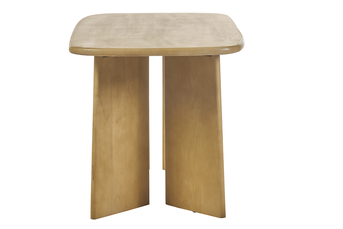 Table  manger rectangulaire en bois manguier massif L180 cm SOTA