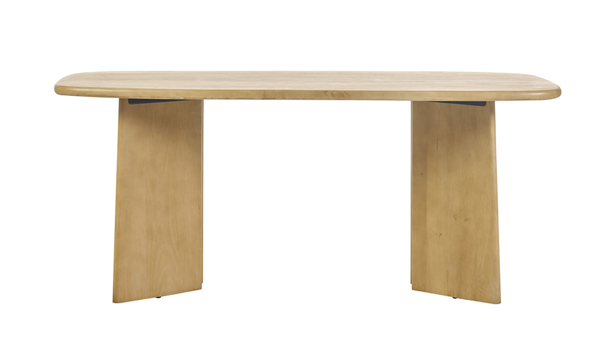 Table  manger rectangulaire en bois manguier massif L180 cm SOTA