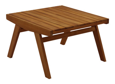 Table de jardin pliante rectangulaire en bois massif L170 cm CANOPEE -  Miliboo