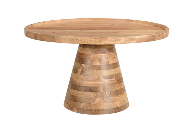 Petite table ronde en bois 80 cm - Moli Référence : CD_T06D