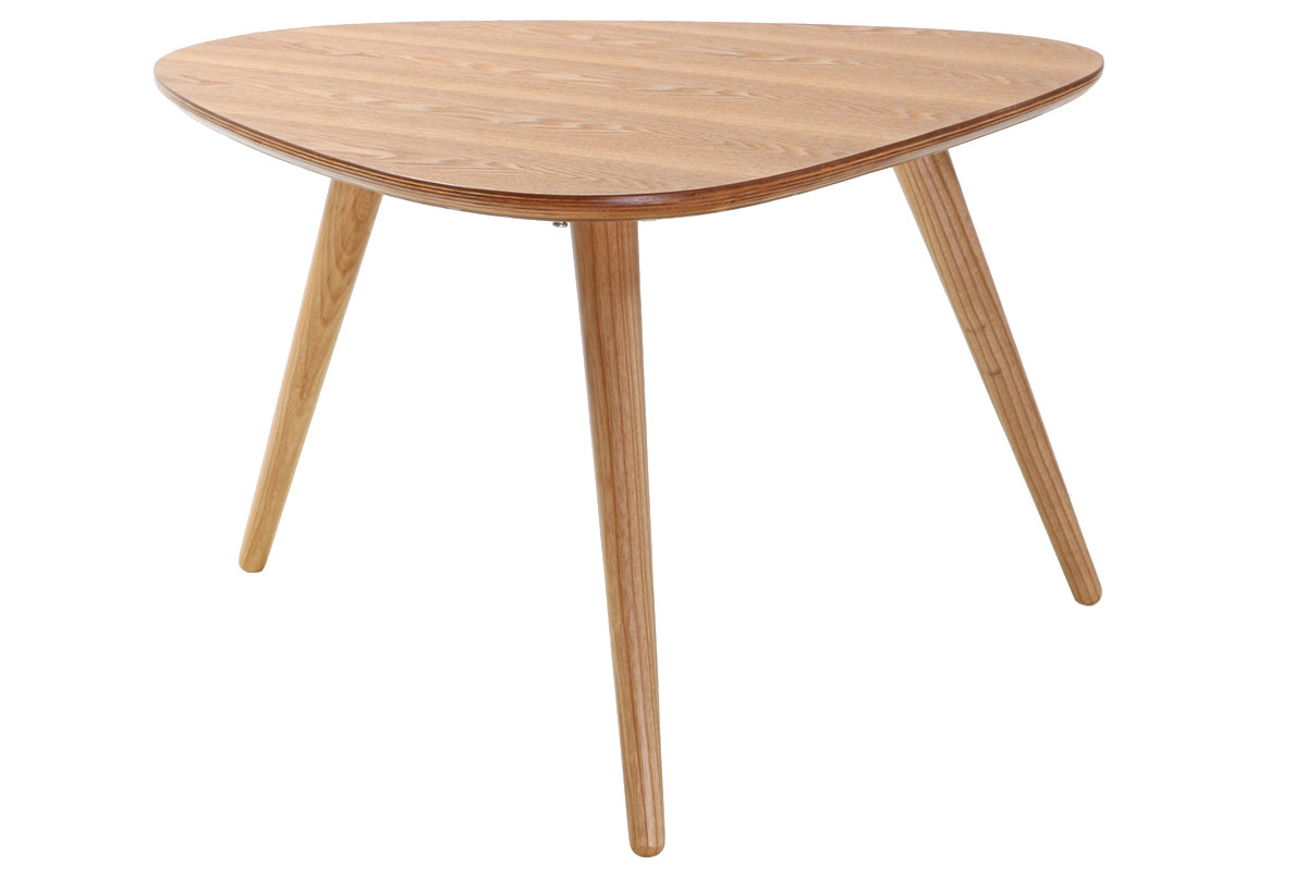 Table basse scandinave bois clair L69 cm ARTIK