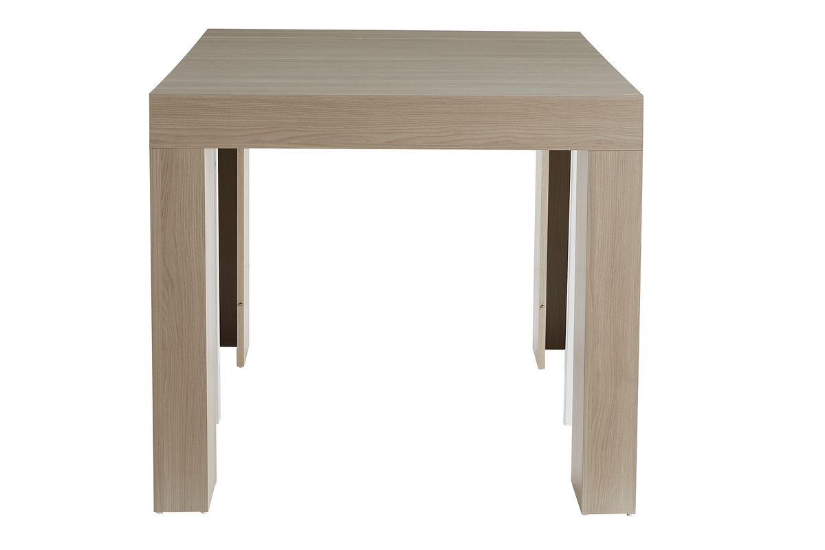 Table console extensible design finition chne L46-291 cm COMO