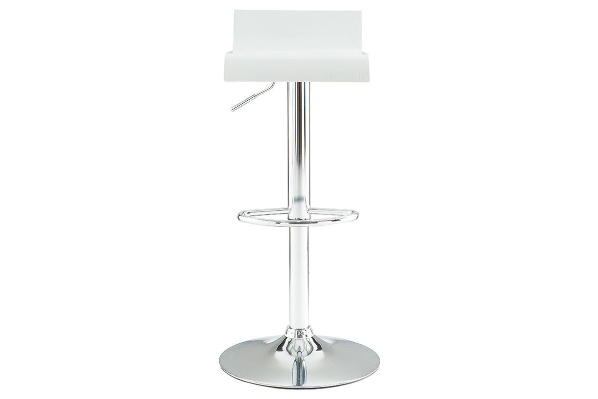 Tabouret de bar design blanc SURF V2