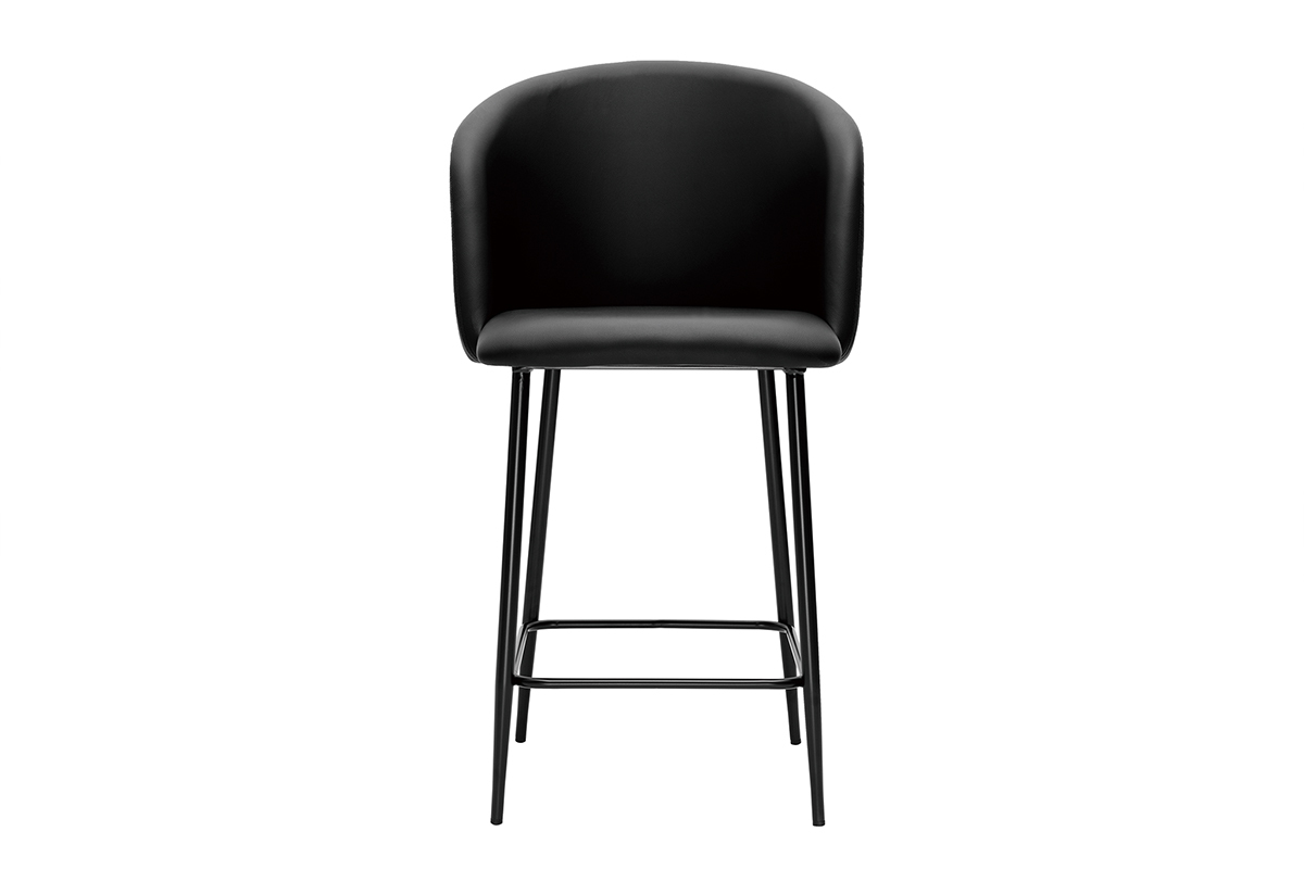 Tabouret de bar design noirs H68 cm VANITY