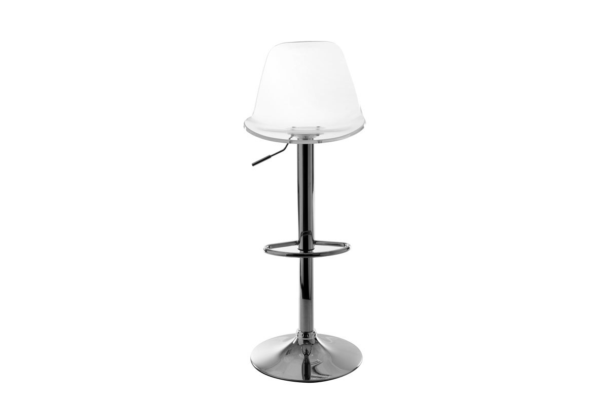 Tabouret de bar transparent GALILEO