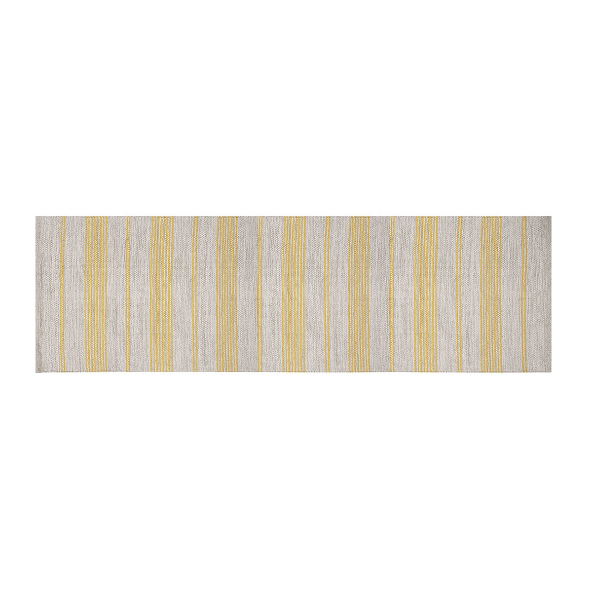 Tapis WC Contour en Polyester 48x48 cm - Jaune - SILUMEN