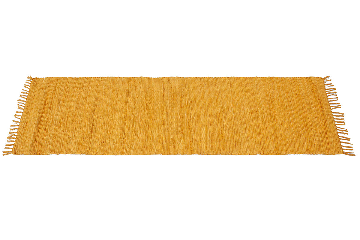 Tapis de couloir jaune cumin 60 x 200 cm AUBAGNE