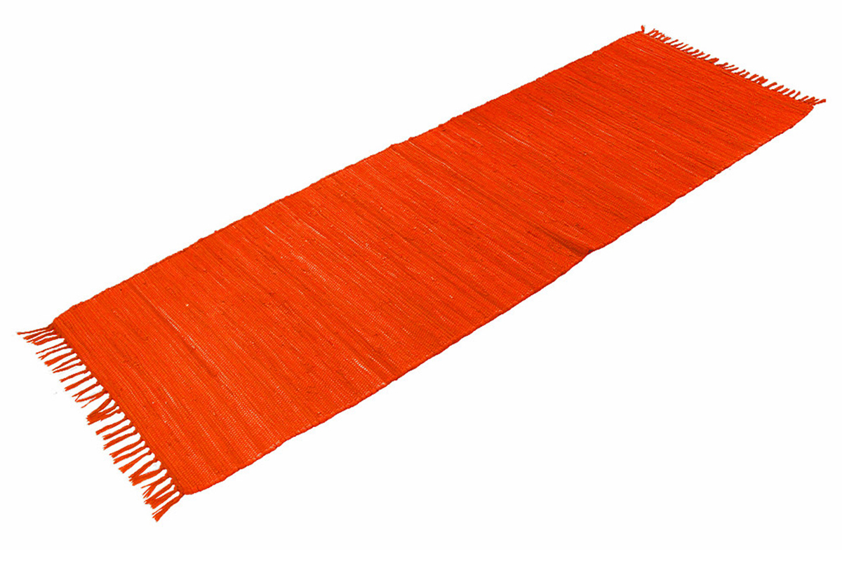 Tapis de couloir orange 60 x 200 cm AUBAGNE