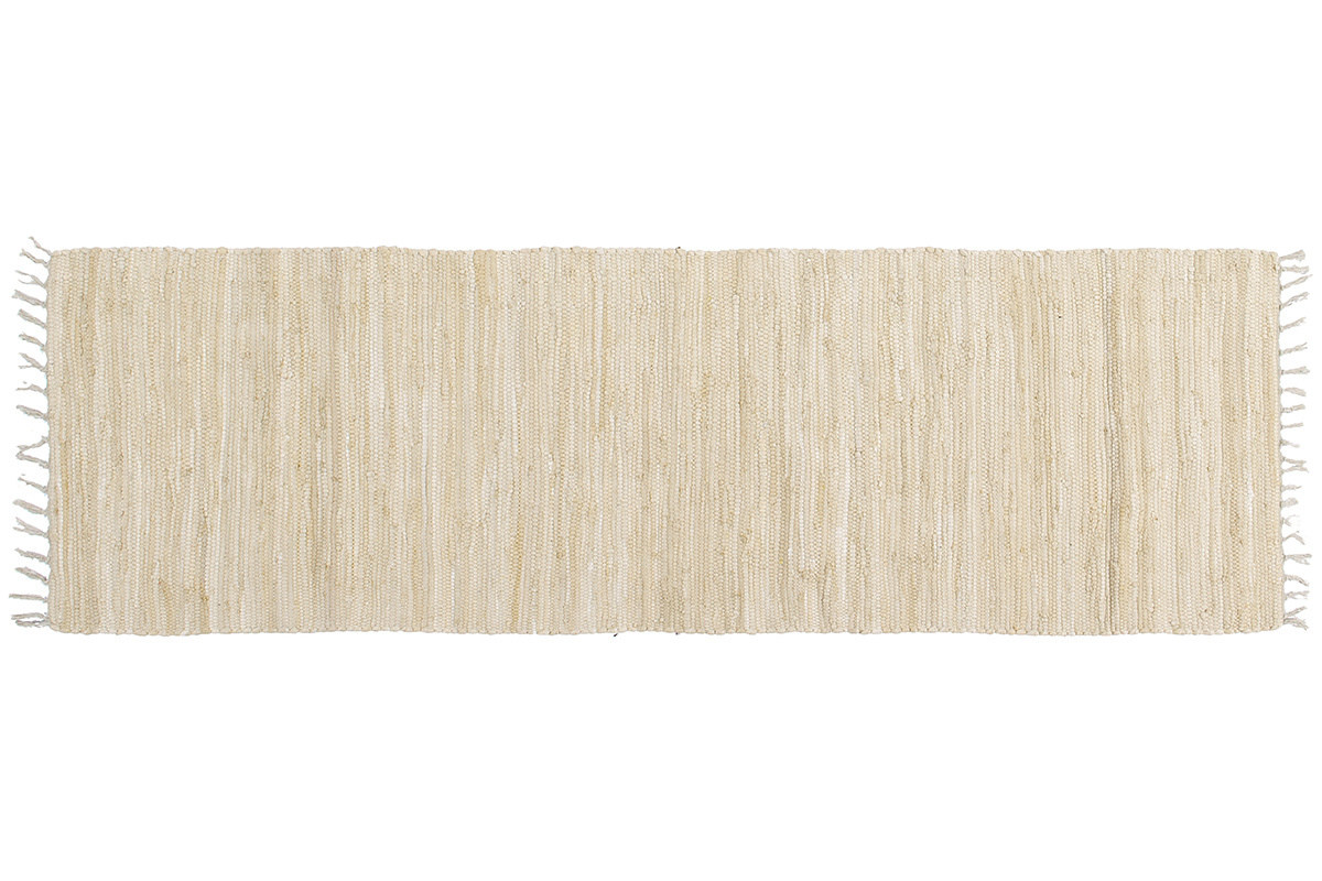 Tapis de couloir taupe 60 x 200 cm AUBAGNE