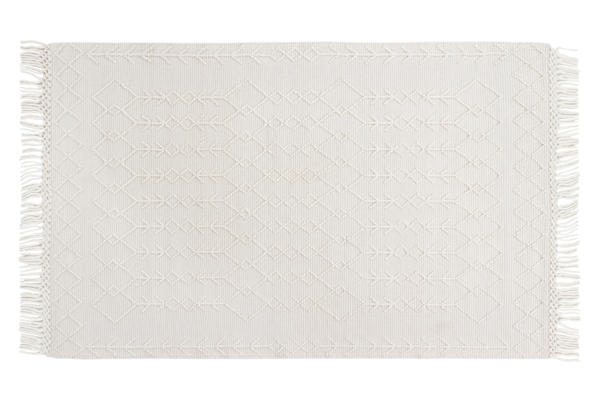 Tapis en laine et coton tiss  la main 160 x 230 cm DENALI