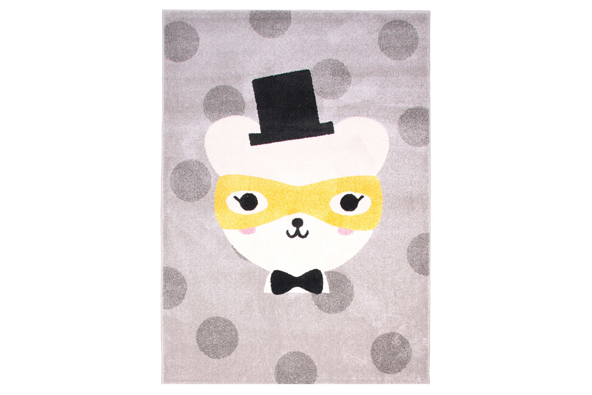 Tapis enfant avec imprim animal 120x170 cm SWEET