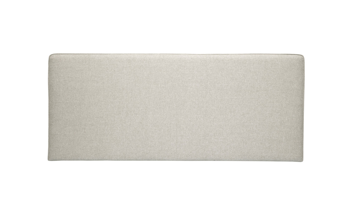 Tte de lit  suspendre en tissu beige L180 cm LILY